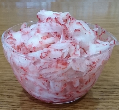 こおりイチゴけずり+切り出し